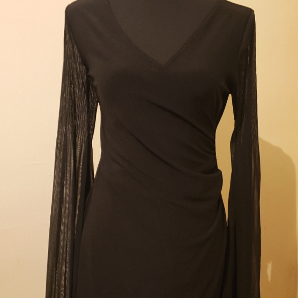 Crew - Black Asymmetrical Dress